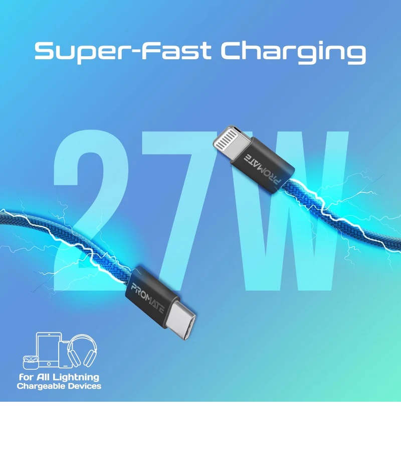Ecoline-Ci120 27W USB-C TO Lightning Cable