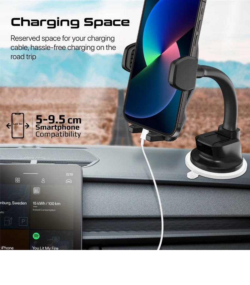 Promate Dashmount Gooseneck Holder