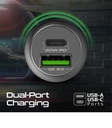 Promate DriveGear-20W Mini Car Charger