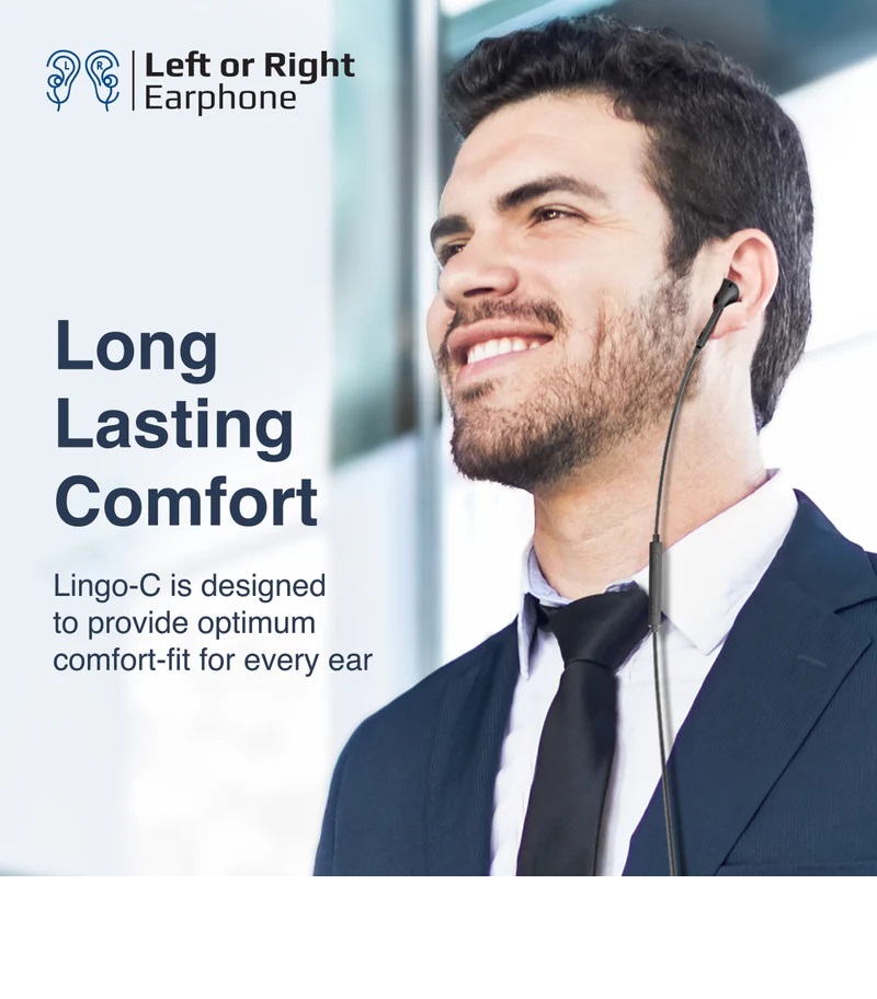 Promate Lingo-C USB-C Mono Earphone