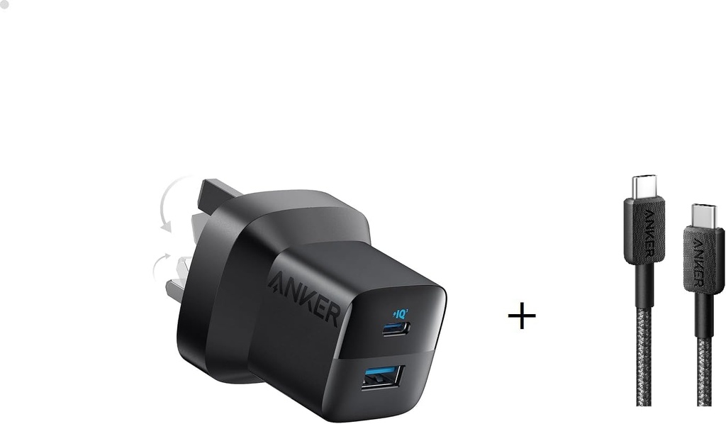 Anker 323 Charger USB-C USB-C Cable 3FT