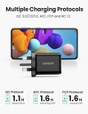 UGREEN 18W QC3.0 Fast Charging Power Adapter UK BK