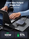 UGREEN 200W GAN 4 USB-C+2 USB-A Desktop PD 3.0 Charger C1/C2 100W Max C3/C4 65W Max A1/A2 22.5 Max B