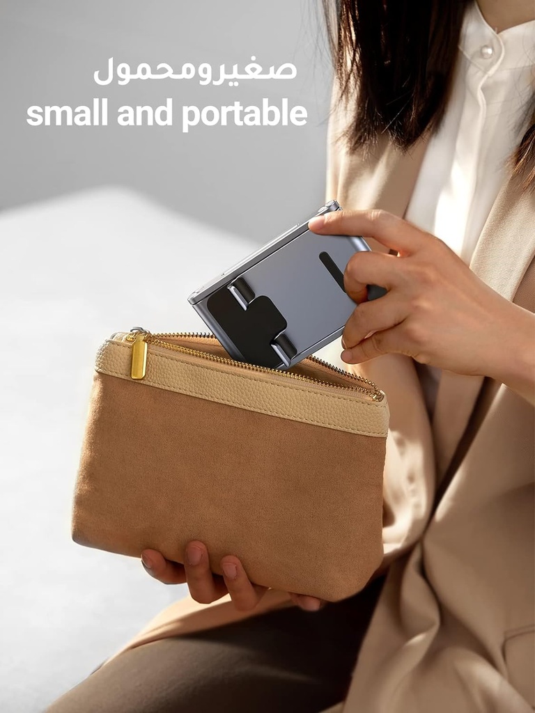 UGREEN Aluminium Phone Holder with Multi Angle Adjustment SIL