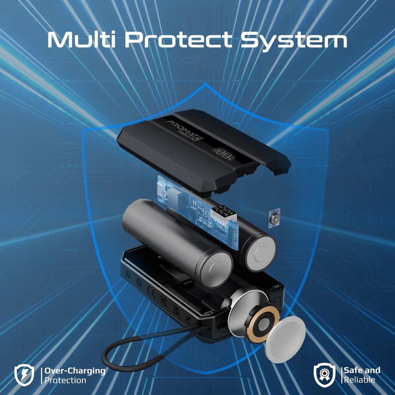 Promate Neo-10 Powe Bank 10000mAh For Apple Watch & iPhone 30W