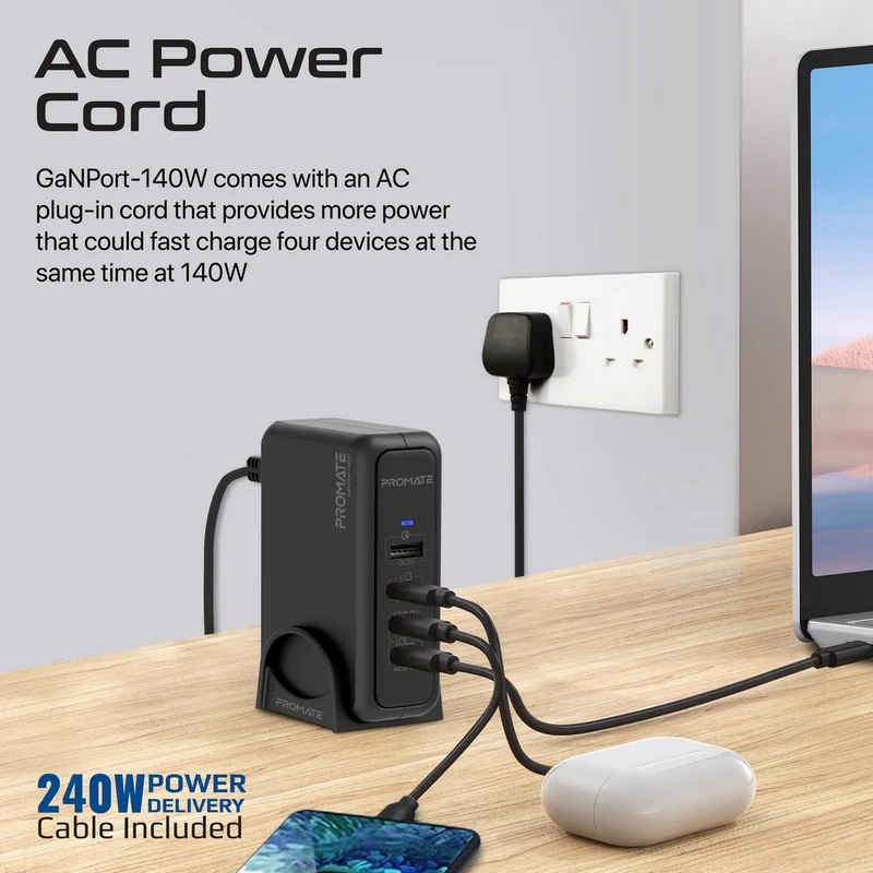 Promate GaNport-140W.Max UK