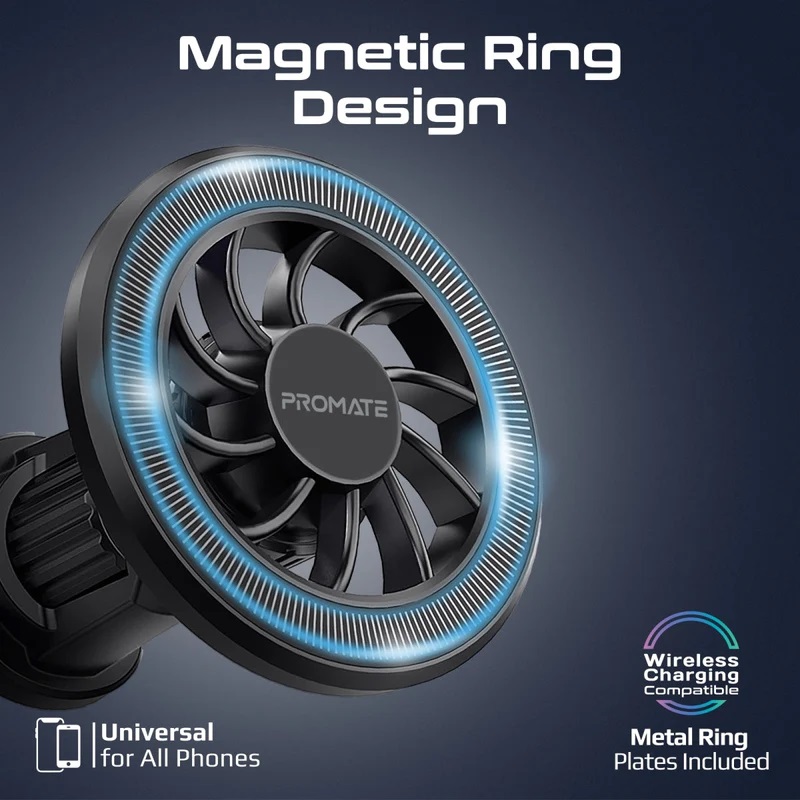 Promate ClipMount AC-Vent Magnetic