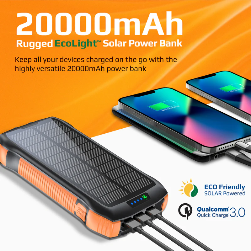 Promate Solartank-20PDQi 20000mAh 20W
