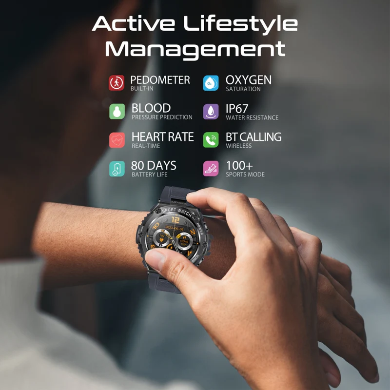 Promate XWatch-R19 Round Screen