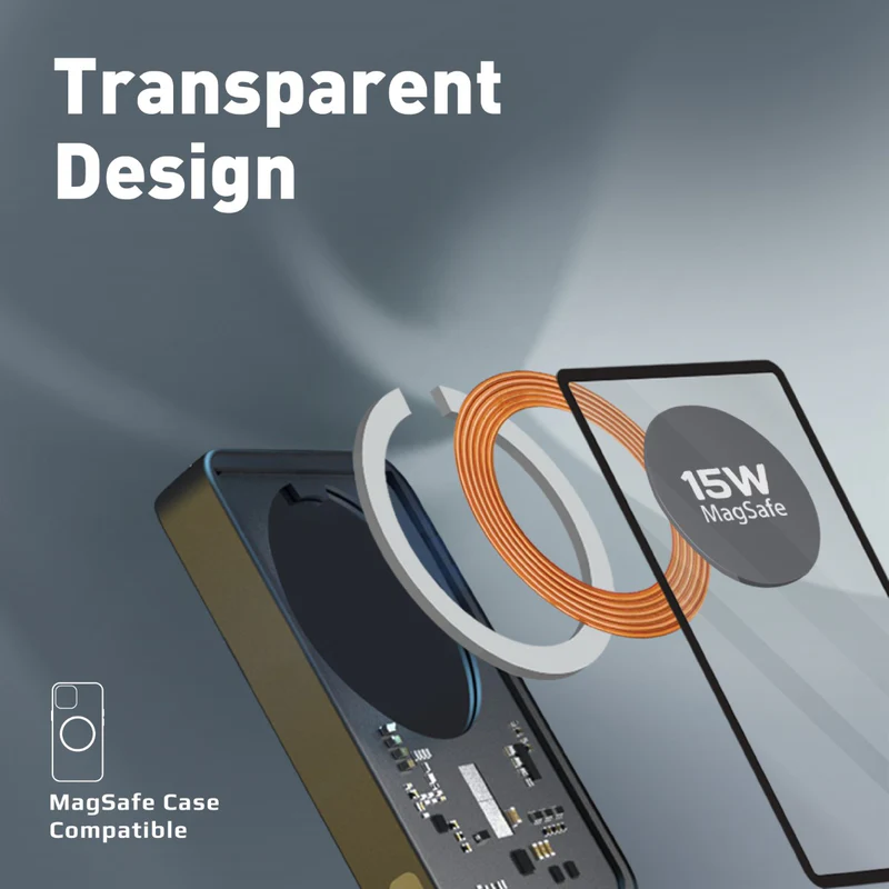 Promate TransPack -10 Magnetic Wireless Powerbank