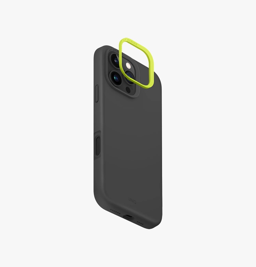 Uniq Lino Hue Hybrid iPhone 16 Pro Max  Silicone Case with Magnetic Charging