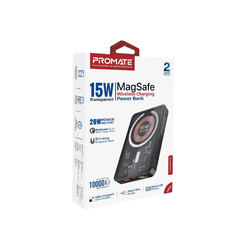 Promate TransPack -10 Magnetic Wireless Powerbank