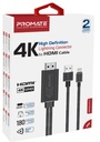 Promate Medialink-LT  HDMI  Lighting Cable 4K@30hz