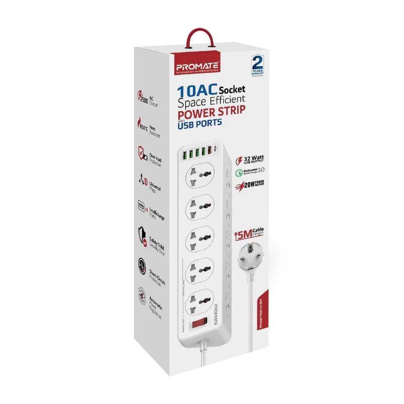 Promate PowerMatrix-3m USB-C Power 20W