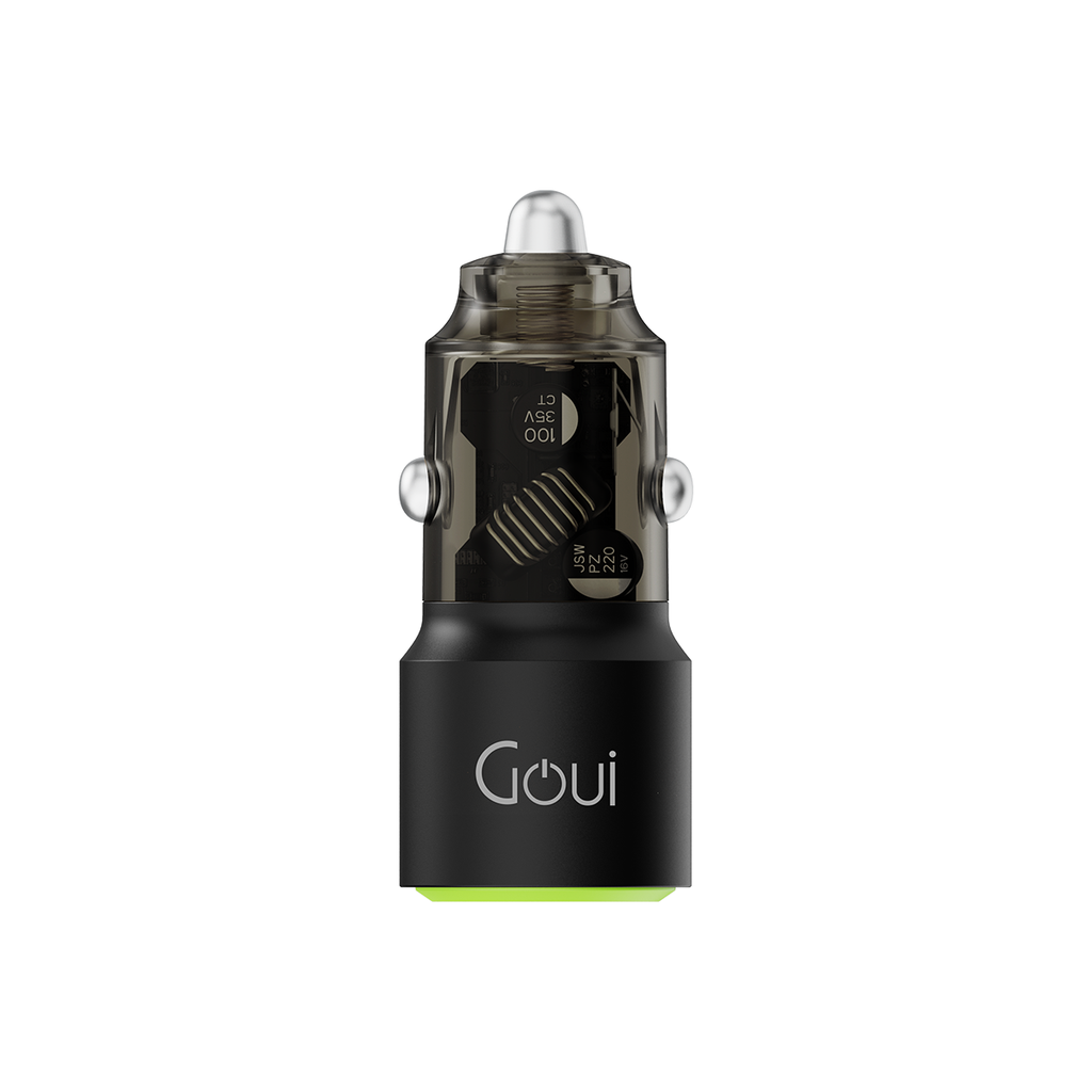 Goui GEAR Car Charger PD 65W Transparent