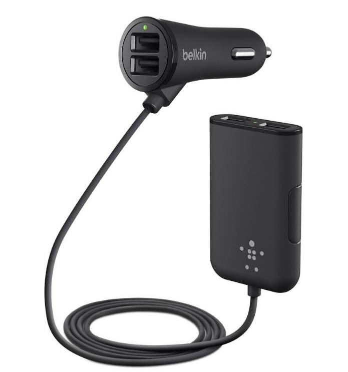 Belkin Road RockStar Car Charger 4 Port 36W