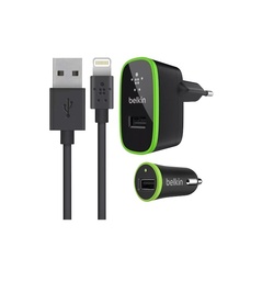 Belkin 2.1A Micro Car Charger & Home Charger Kit With Cable