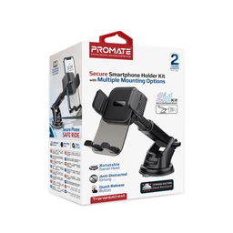 Promate TransHold-EXT Smart Phone Holder Kit